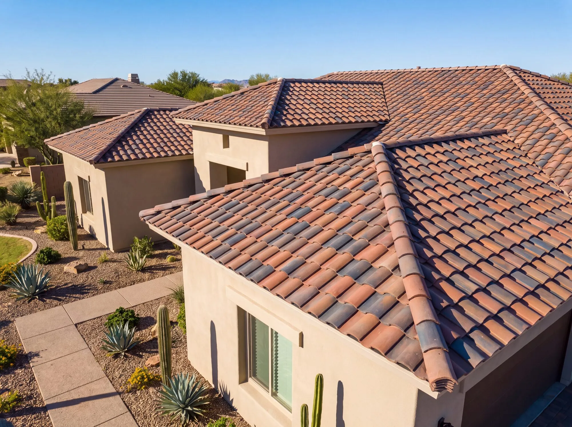 VRZA roofing crew on-site